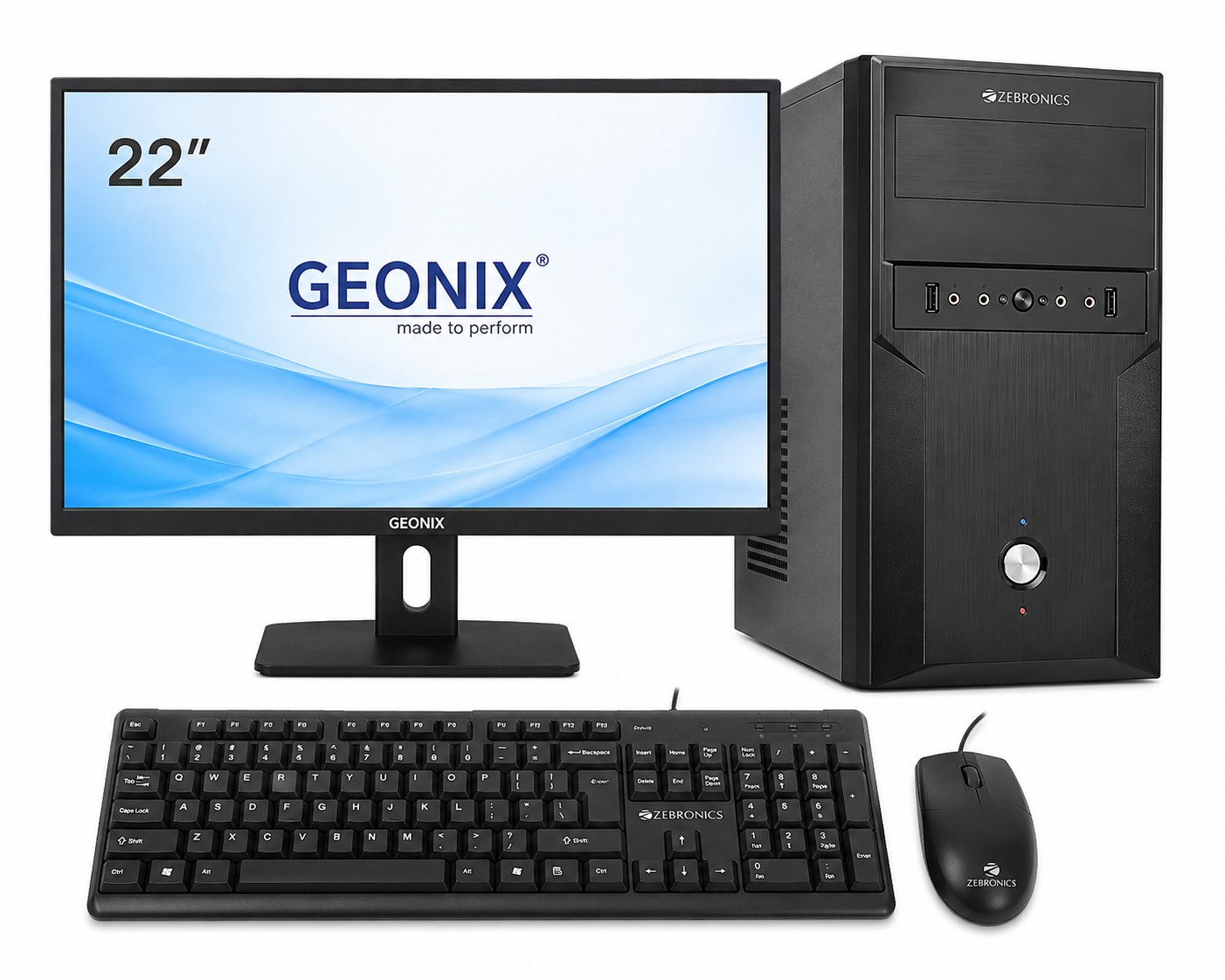 Desktop PC – Intel Core i3  8th Gen | 8GB RAM | 256 SSD | 22" Monitor