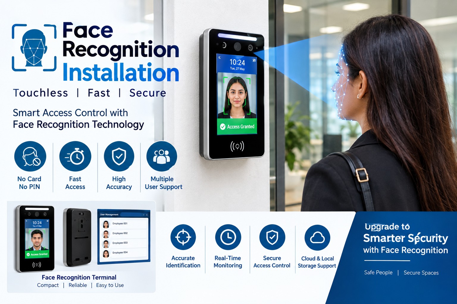 Biometric Attendance Device Installation